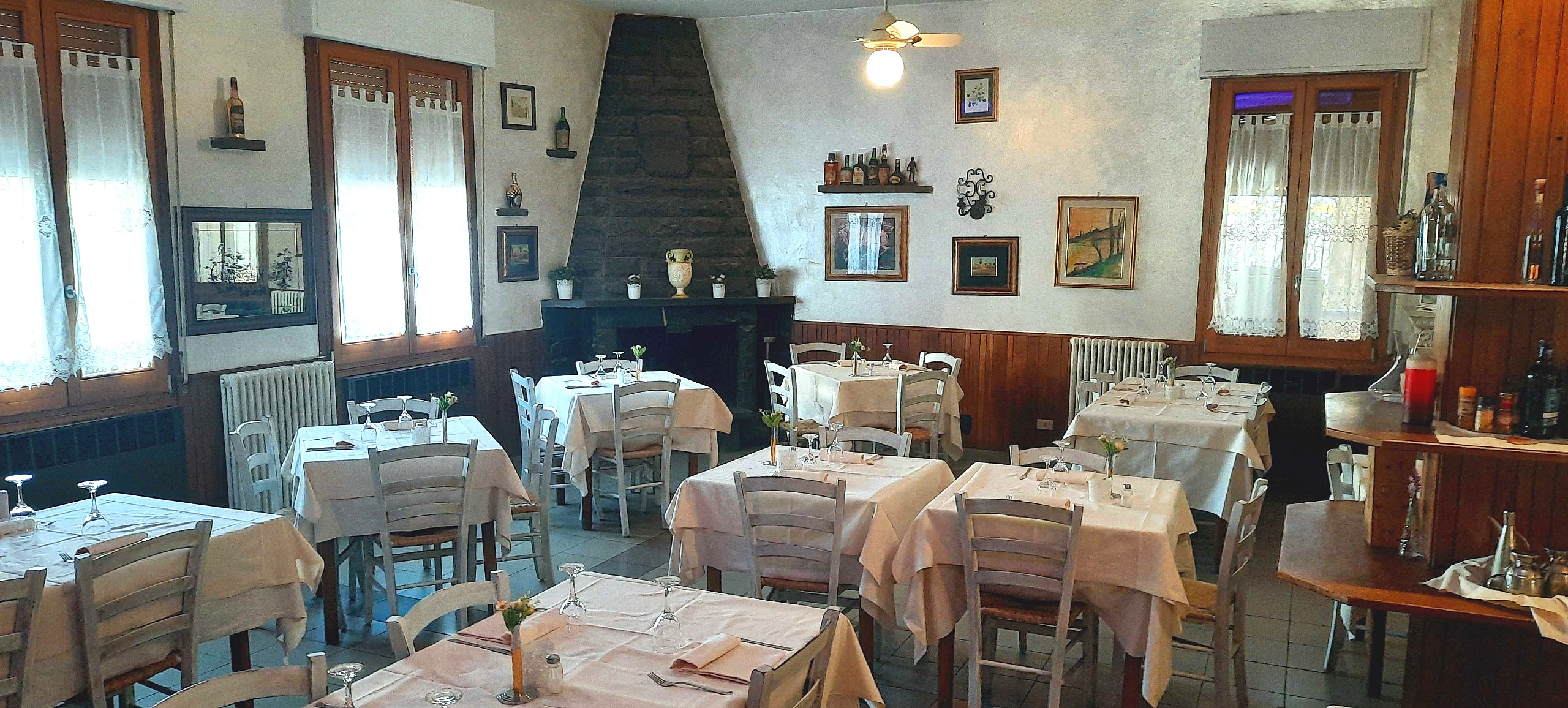 Sala Interna per pranzi e cene